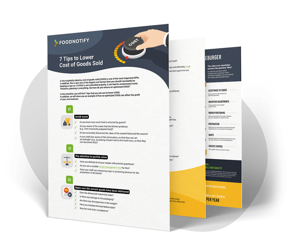 Reduce Cost of Goods Sold in Your Restaurant FoodNotify Resources
